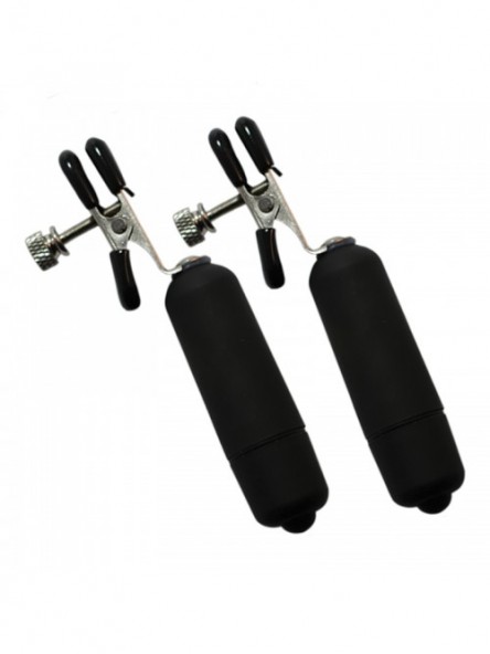 Kink Titreşimli Göğüs Ucu Kelepçe Siyah